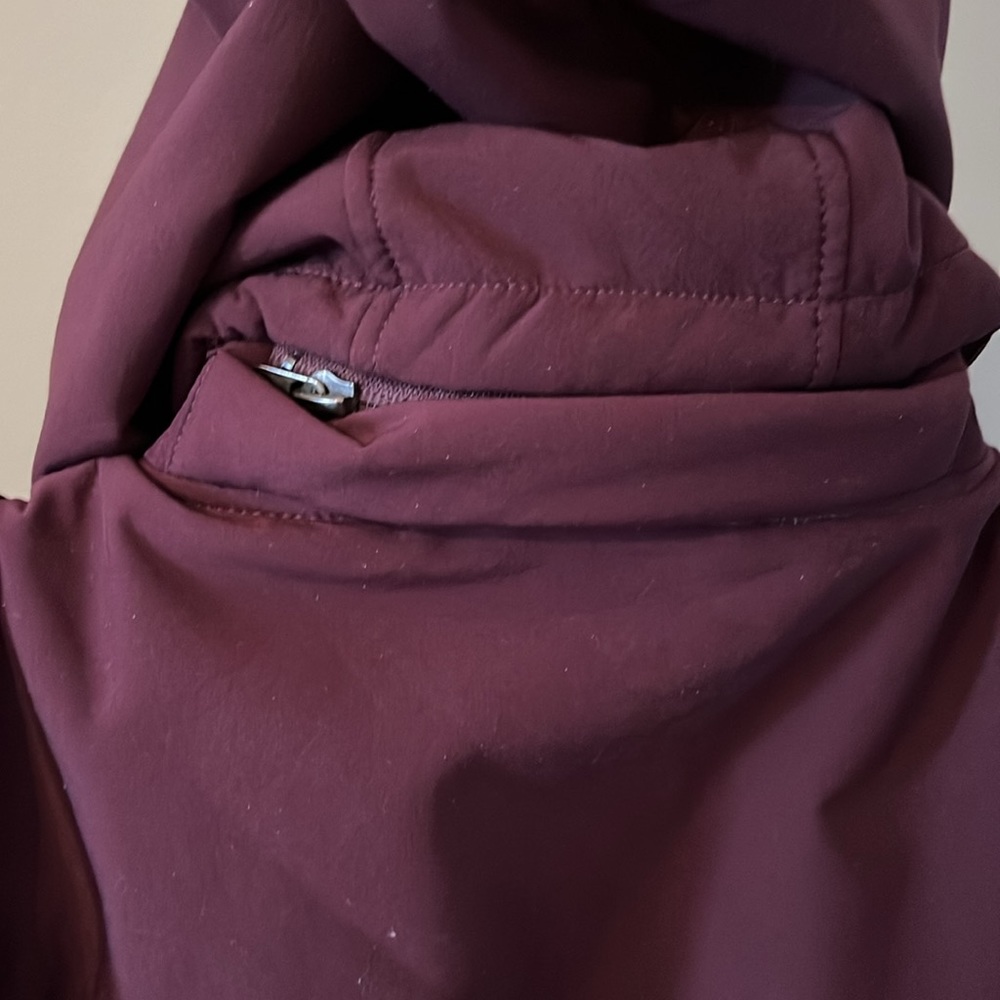Women's ZERO EXPOSURE Burgandy Winter Jacket - Picture 4 of 5